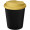 Americano® Espresso Eco 250 ml recycelter Isolierbecher mit auslaufsicherem Deckel , schwarz, gelb