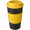 Americano® 350 ml Isolierbecher mit Schutzring, gelb, schwarz