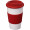 Americano® 350 ml Isolierbecher mit Schutzring, rot, weiß