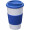 Americano® 350 ml Isolierbecher mit Schutzring, mittelblau, weiß