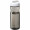 H2O Active® Eco Base 650 ml Sportflasche mit Klappdeckel, weiß, kohle