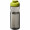 H2O Active® Eco Base 650 ml Sportflasche mit Klappdeckel, limone, kohle