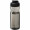 H2O Active® Eco Base 650 ml Sportflasche mit Klappdeckel, schwarz, kohle