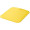 Thrym rechteckiger Eiskratzer aus recyceltem Kunststoff, gelb