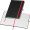 A5 Notizbuch mit farbiger Gravur, rot