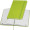 A5 Notizbuch aus Recyclingpapier, apfelgrün