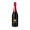 Sekt Cuvée - Flasche schwarz - Kapselfarbe Rot, 0,75 l
