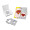 Geschenkartikel: ROMINOX® Key Tool House / Haus (21 Funktionen) im Motiv-Mäppchen Super Dad