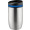 Metmaxx® Thermobecher „CremaOfficinaBudget“, silber, Ring blau