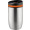 Metmaxx® Thermobecher „CremaOfficinaBudget“, silber, Ring orange