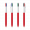 BIC® 4 Farben Soft, weiß, weiches rot