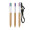 BIC® 4 Colours® Wood Style with Lanyard, weiß, Naturholz