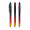 BIC® 4 Colours® Flaggen Kollektion, schwarz, schwarz, rot, gelb