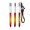 BIC® 4 Colours® Flags Collection + lanyard, rot, gelb, rot