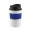 Metmaxx® Thermobecher "CremaCoffeeHouse", weiß, Ring blau