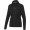 Amber GRS recycelte Fleecejacke für Damen, schwarz, XS