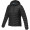 Petalite GRS Daunenjacke für Damen aus recyceltem Material, schwarz, XS