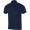 Akoya Poloshirt aus recyceltem Frottee Unisex, navy, XS