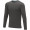 Ponoka Langarmshirt für Herren, sturmgrau, XS