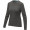 Ponoka Langarmshirt für Damen, sturmgrau, XS