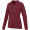 Calgary 180 g/m² Langarm Poloshirt für Damen, Tiefes Burgunderrot, XS