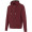 Arora 300 g/m² Kapuzensweatjacke Unisex, Tiefes Burgunderrot, XS