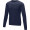 Zenon Herrenpullover mit Rundhalsausschnitt, navy, XS