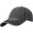 Grafton Kappe mit 6 Segmenten washed, schwarz
