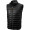 Fairview leichter Daunen-Bodywarmer für Herren, schwarz, XS