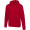 Spinel Kapuzenpullover Unisex, rot, XS