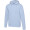 Jasper 280 g/m² Kapuzenpullover Unisex, Nebelblau, XS