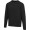 Jasper 280 g/m² Pullover mit Rundhalsausschnitt aus recycelter Bio Baumwolle (OCS), unisex, schwarz, XS