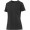 Nanaimo Kurzärmeliges T-Shirt für Damen im Washed Look, 160 g/m2, schwarz, XS