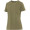 Nanaimo Kurzärmeliges T-Shirt für Damen im Washed Look, 160 g/m2, waldgrün, XS