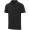 Calgary Poloshirt für Herren im Washed Look, 200 g/m2, schwarz, XS