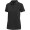 Calgary Poloshirt für Damen im Washed Look, 200 g/m2, schwarz, XS