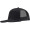 Drift Snapback Kappe mit 6 Segmenten, 260 g/m2, schwarz