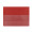 CreativDesign® Wagenpapiertasche "Folie4" Normalfolie, rot