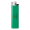 Cricket-Feuerzeug Eco aus 100 % recyceltem Nylon mit Kindersicherung und ISO-zertifiziert, dunkelgrün