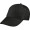 5 Panel Baumwoll-Baseball-Cap MEGAN, schwarz