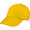 5 Panel Baumwoll-Baseball-Cap MEGAN, gelb
