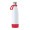 Trinkflasche RETUMBLER-myTOULON, weiß, rot, rot