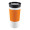 Thermobecher RETUMBLER-myKINGSTON, weiß, orange