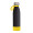 Trinkflasche RETUMBLER-myTOULON GLASS, schwarz, gelb, gelb