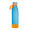 Trinkflasche RETUMBLER-myTOULON GLASS, cyan, orange, orange