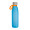 Trinkflasche RETUMBLER-myTOULON GLASS, cyan, orange