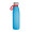 Trinkflasche RETUMBLER-myTOULON GLASS, cyan, rot