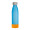 Trinkflasche RETUMBLER-myTOULON GLASS, cyan, orange