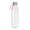 Trinkflasche RETUMBLER-myTOULON GLASS, transparent, hellmagenta