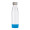 Trinkflasche RETUMBLER-myTOULON GLASS, transparent, cyan